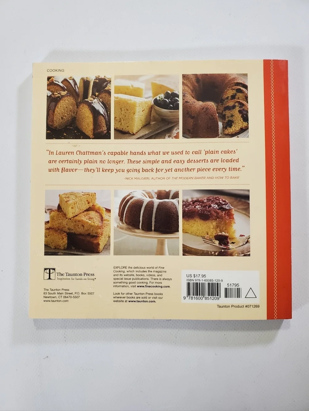 Cake Keeper Cakes Cookbook 100 Recipes by Lauren Chattman Bundt Cake Treats